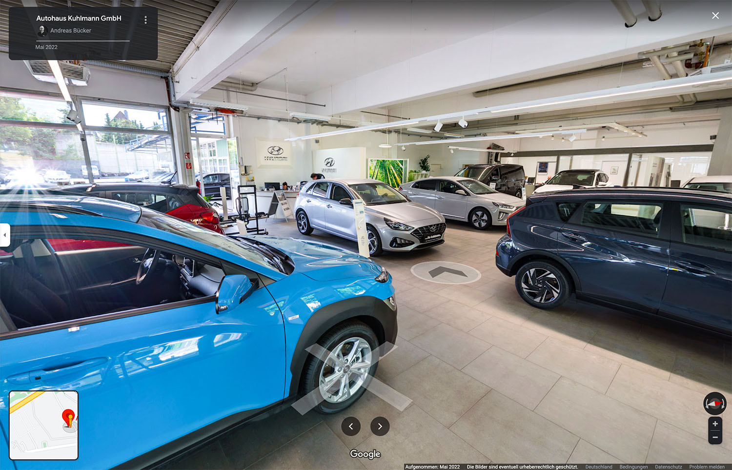🚘 Virtueller 3D Rundgang für Autohäuser | 360panotour